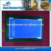 Aufzugs-Elektro-Teile, Anzeigetafel, blaues LCD-Display für LOP / COP